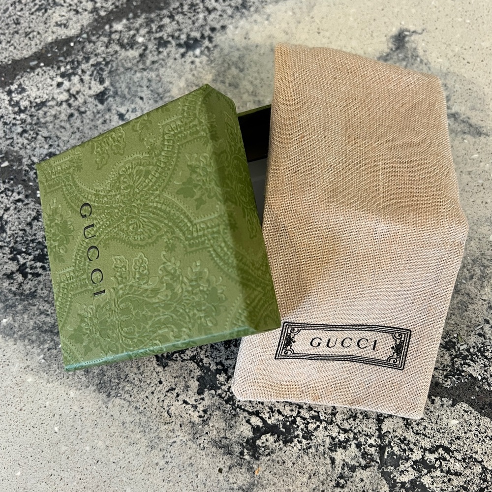 Gucci empty jewelry gift box
